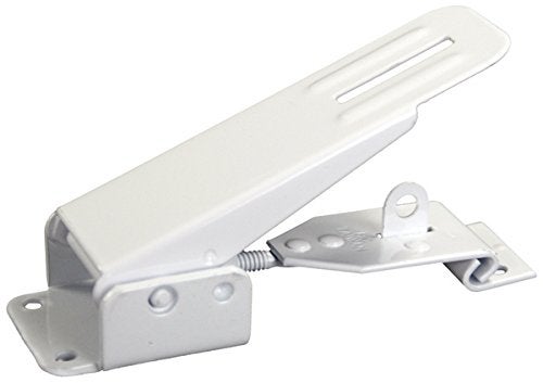 JR Products 10845 Fold Down Camper Latch and Catch - White - Image 2
