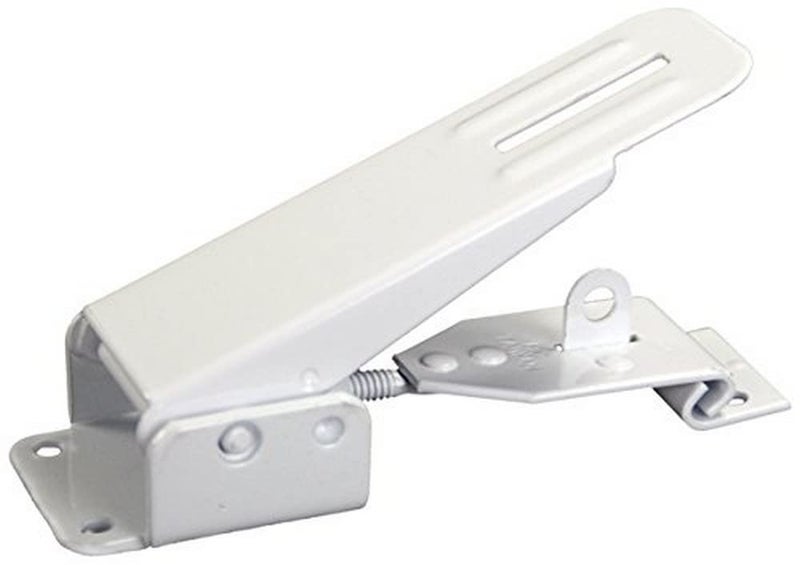 JR Products 10845 Fold Down Camper Latch and Catch - White - Image 5