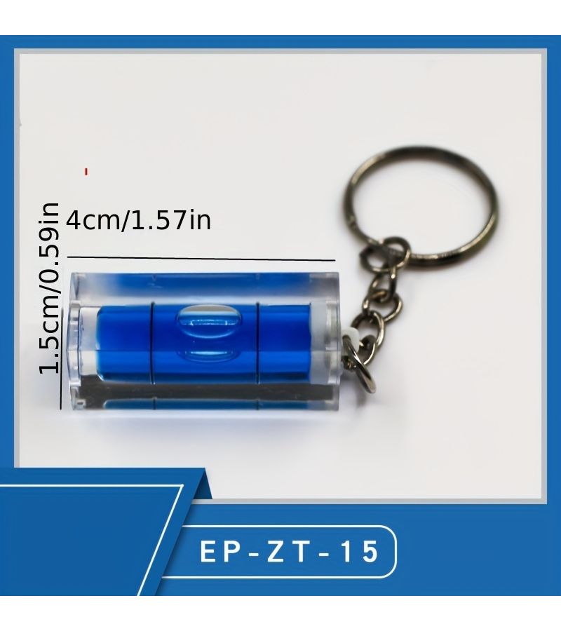 Level Blue Portable Bubble Level With Integrated Spirit Bubble System Heavy Duty Compact Leveler For Professionals And Diy Use - Image 3