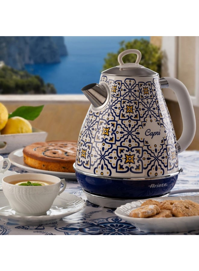أريتي 2200W Capri Series Electric Jug Kettle Multicolour 1.7 Liter 00C28690CARAS 1.7 L 2200 W 00C28690CARAS multicolour - Image 5