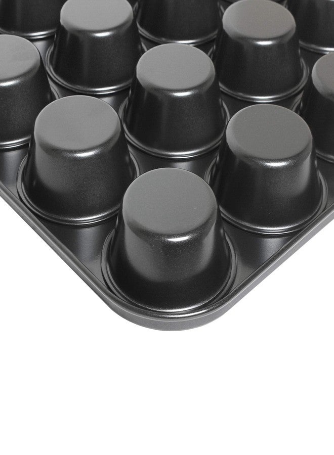 Thunder Group SLKMP024 24 Cup Muffin Pan, Non Stick, 0.4 mm - Image 4