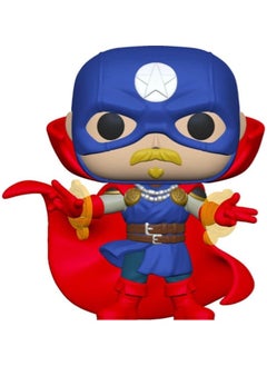 Funko Funko Pop! Marvel: Infinity Warps - Soldier Supreme Glow in The Dark,  - Image 3