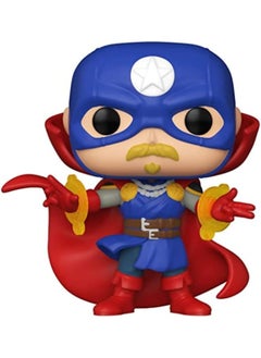Funko Funko Pop! Marvel: Infinity Warps - Soldier Supreme Glow in The Dark,  - Image 1