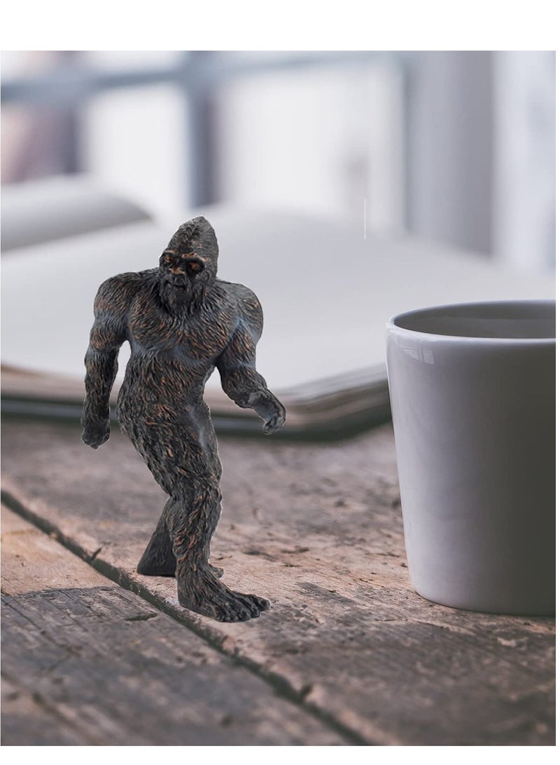 SYOSI Bigfoot Statue, Soild Animals Durable Table Decor, Indoor Desk Decoration Gift for Home and Office - Image 3