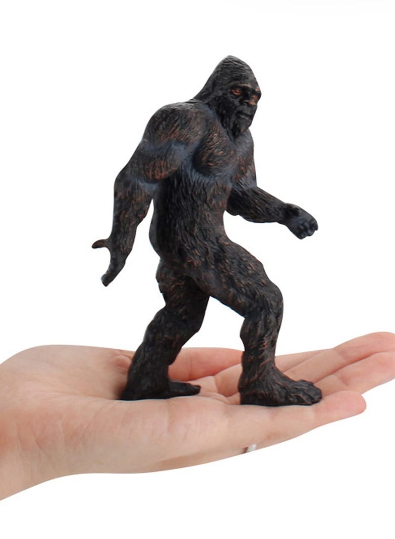 SYOSI Bigfoot Statue, Soild Animals Durable Table Decor, Indoor Desk Decoration Gift for Home and Office - Image 1