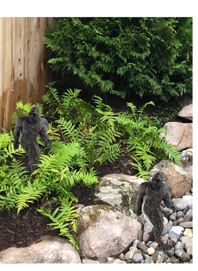 SYOSI Bigfoot Statue, Soild Animals Durable Table Decor, Indoor Desk Decoration Gift for Home and Office - Image 4