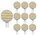 GRV GRV G4 Bi Pin Base Halogen Replacement Bulb 24-2835SMD LED Bulb Lamp Super Bright RV Camper Under Cabinet Dome Light  - Image 2