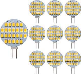 GRV GRV G4 Bi Pin Base Halogen Replacement Bulb 24-2835SMD LED Bulb Lamp Super Bright RV Camper Under Cabinet Dome Light  - Image 1