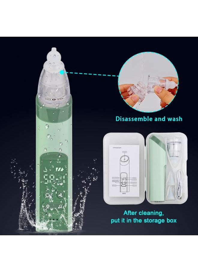 Baby Nasal Aspirator Electric Nose Suction Nose Cleaner with 3 Silicone Tips & Suction Strengths Built-in Flashlight and Music - pzsku/ZA028C5CB2E3080FAF27BZ/45/_/1732119755/901d7217-42d9-4208-925d-a47884bdf058