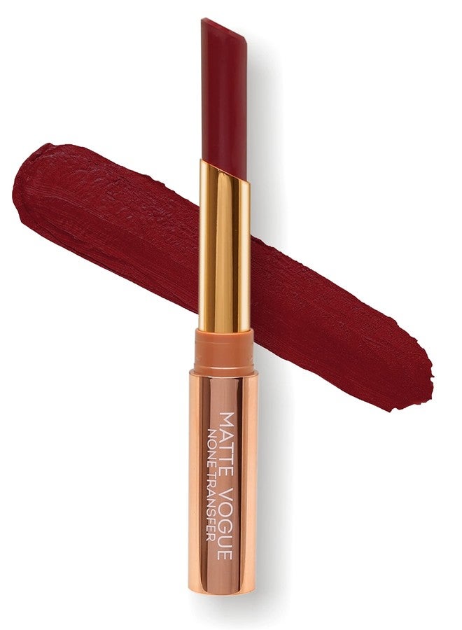 ME-ON Matte Vogue Lipstick (Shade 13 (Pure Garnet)) - Image 1