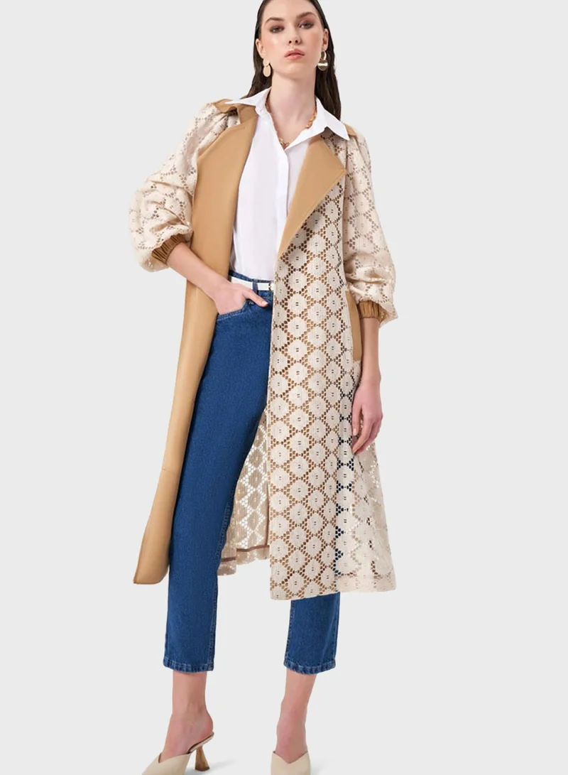MIZALLE Trench coat By Biran damla Yilmaz