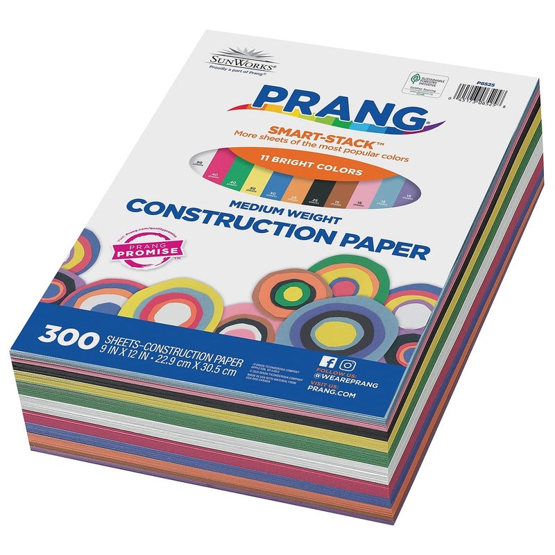 Prang/SunWorks Construction Paper Smart-Stack 9x12" - Image 3