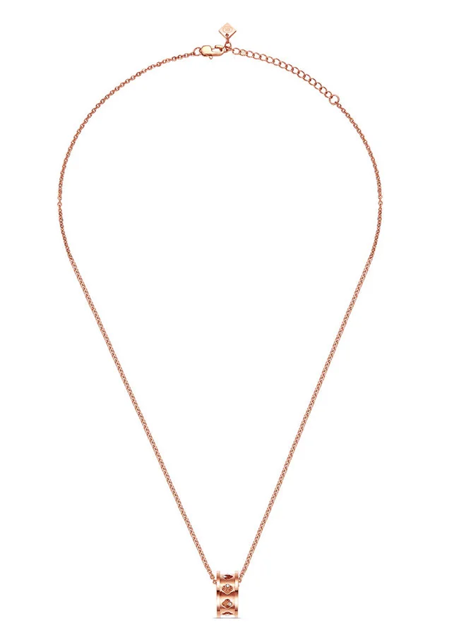CERRUTI 1881 Bande Pink Trendy and Elegant Women's Necklace