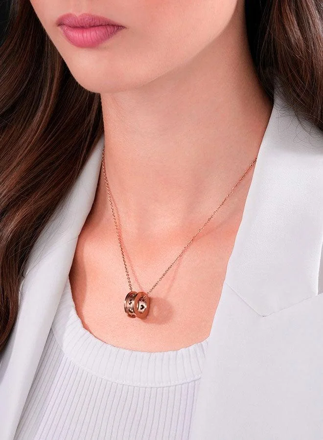 CERRUTI 1881 Bande Pink Trendy and Elegant Women's Necklace