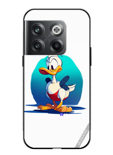 Protective Case Cover For OnePlus Ace Pro Donald Duck Design Multicolour