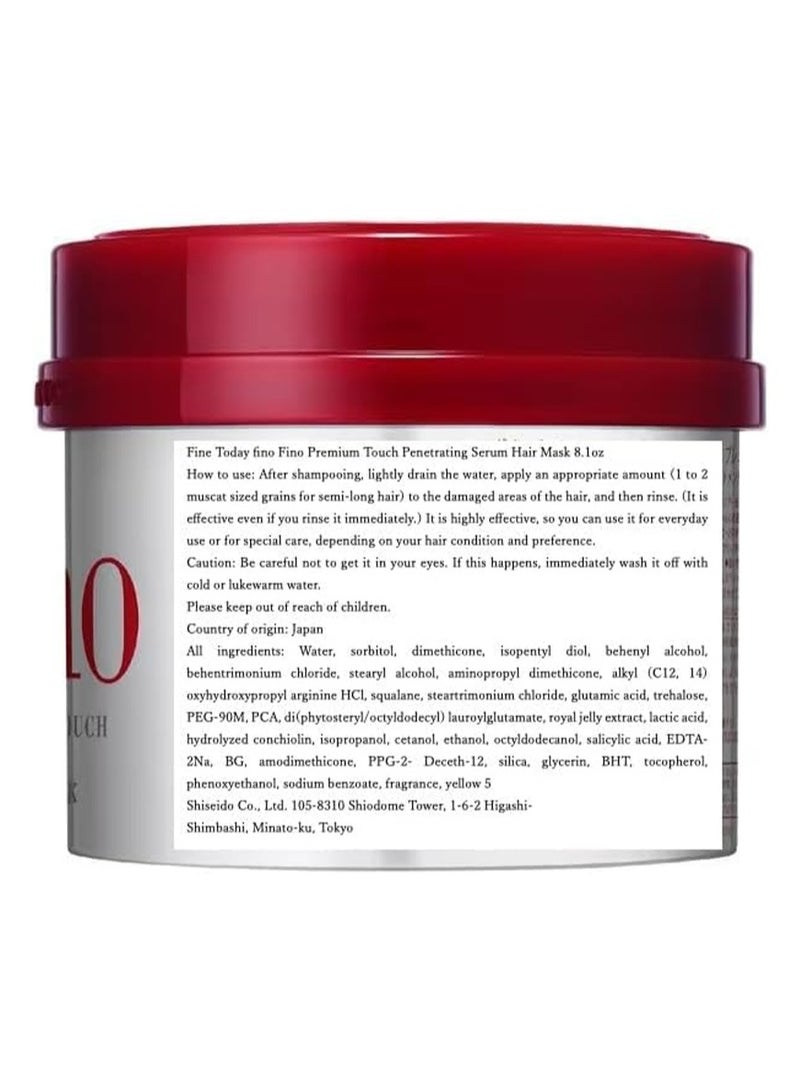 Fino Japanese  Hair mask ORIGINAL HOLOGRAM u0026 TIWASSI USA Pure Hair Oil - Top Japanese Hair Mask u0026 American Hair Oil set for Unmatched Nourishment u0026 Shine - Image 4