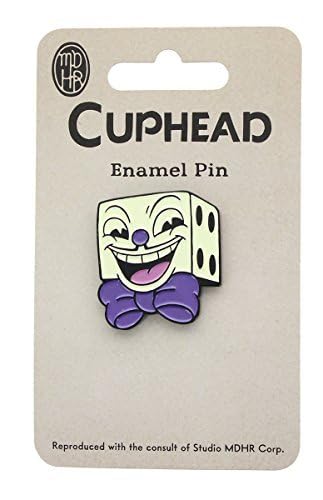 JUST FUNKY Dice man soft enamel pin - Image 3