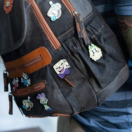 JUST FUNKY Dice man soft enamel pin - Image 4