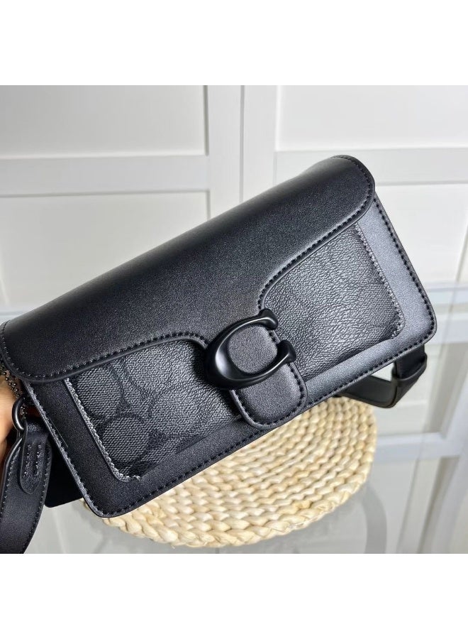 coachoutlet TABBY SHOULDER BAG & CROSSBODY BAG 26 IN SIGNATURE CANVAS-black GREY - Image 5