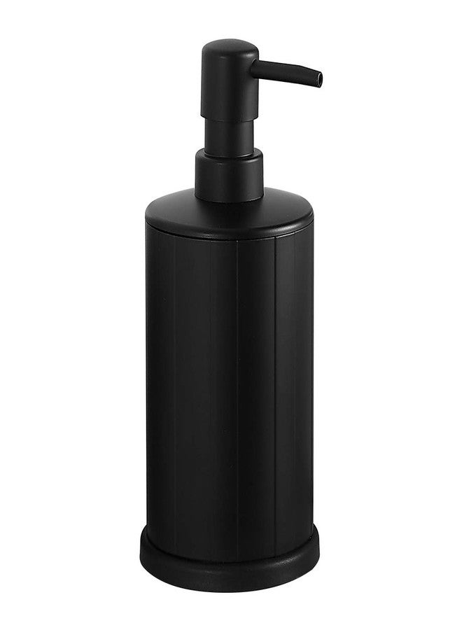 BGL Liquid Soap Dispenser Freestanding Aluminum Hand Soap Dispenser 17.6 Oz Rustproof for Bathroom and Kitchen Matte Black - Image 1