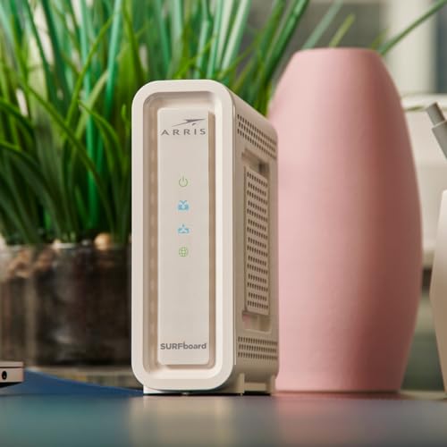 Commscope أريس (SB6190-RB) - مودم كابل - مودم كابل جيجابت سريع DOCSIS 3.0 32x8، لمزودي الإنترنت Comcast Xfinity وCox وSpectrum والمزيد، منفذ 1 جيجابت، سرعة إنترنت قصوى 800 ميجابت في الثانية، ضمان لمدة سنة - مجدد - Image 5