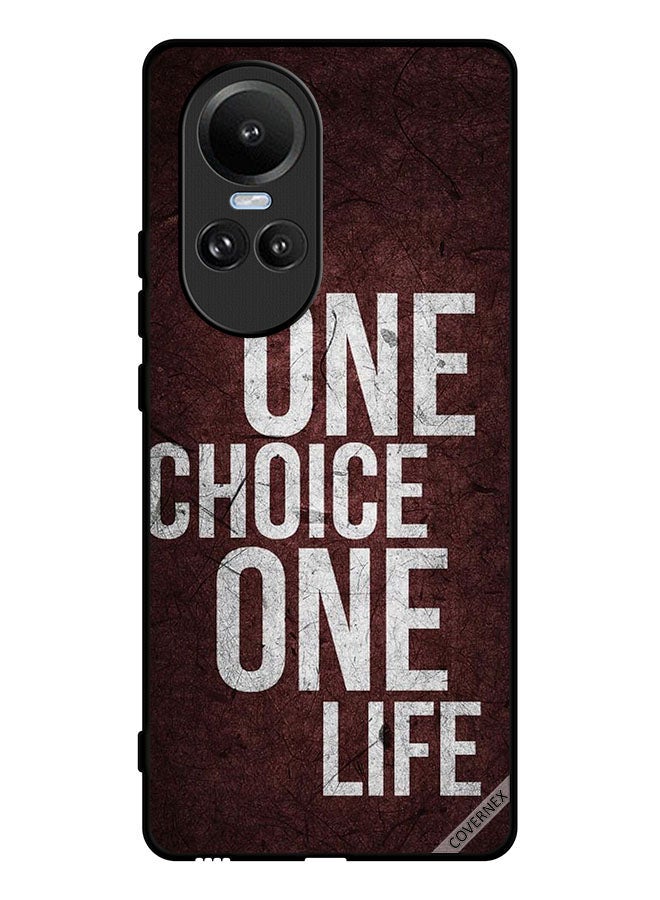 Covernex Protective Case Cover For Oppo Reno10 Pro One Choice One Life - Image 1