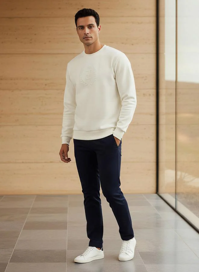 إمبيرور Emperor Men Relaxed Fit Cotton Blend Sweatshirt