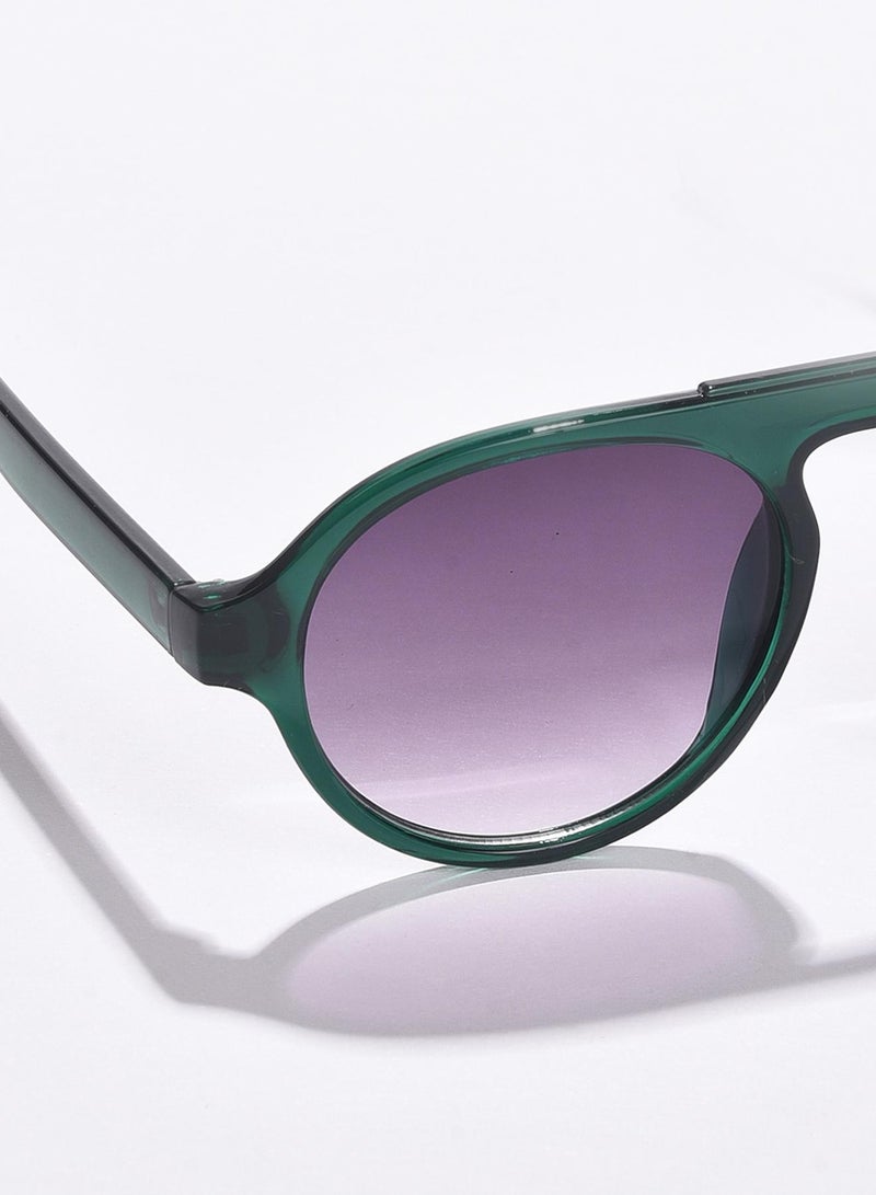 Haute Sauce Black Lens Black Wayfarer Sunglasses - Image 2