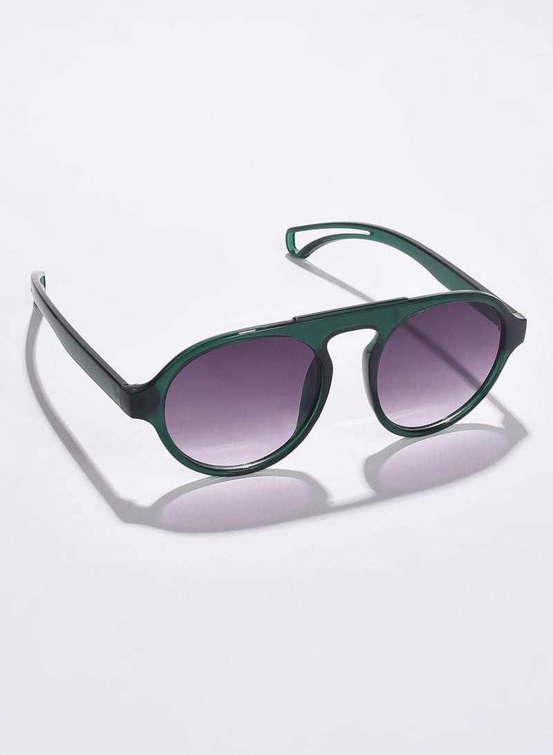 Haute Sauce Black Lens Black Wayfarer Sunglasses - Image 1