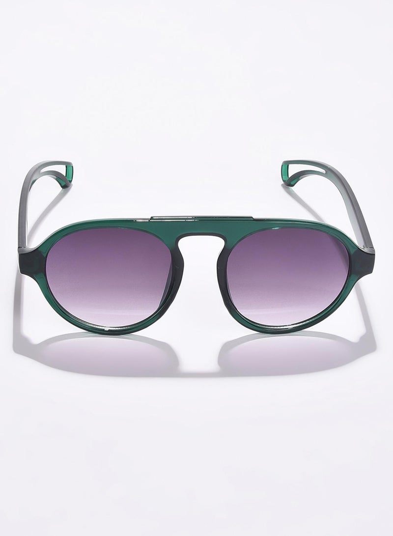 Haute Sauce Black Lens Black Wayfarer Sunglasses - Image 3