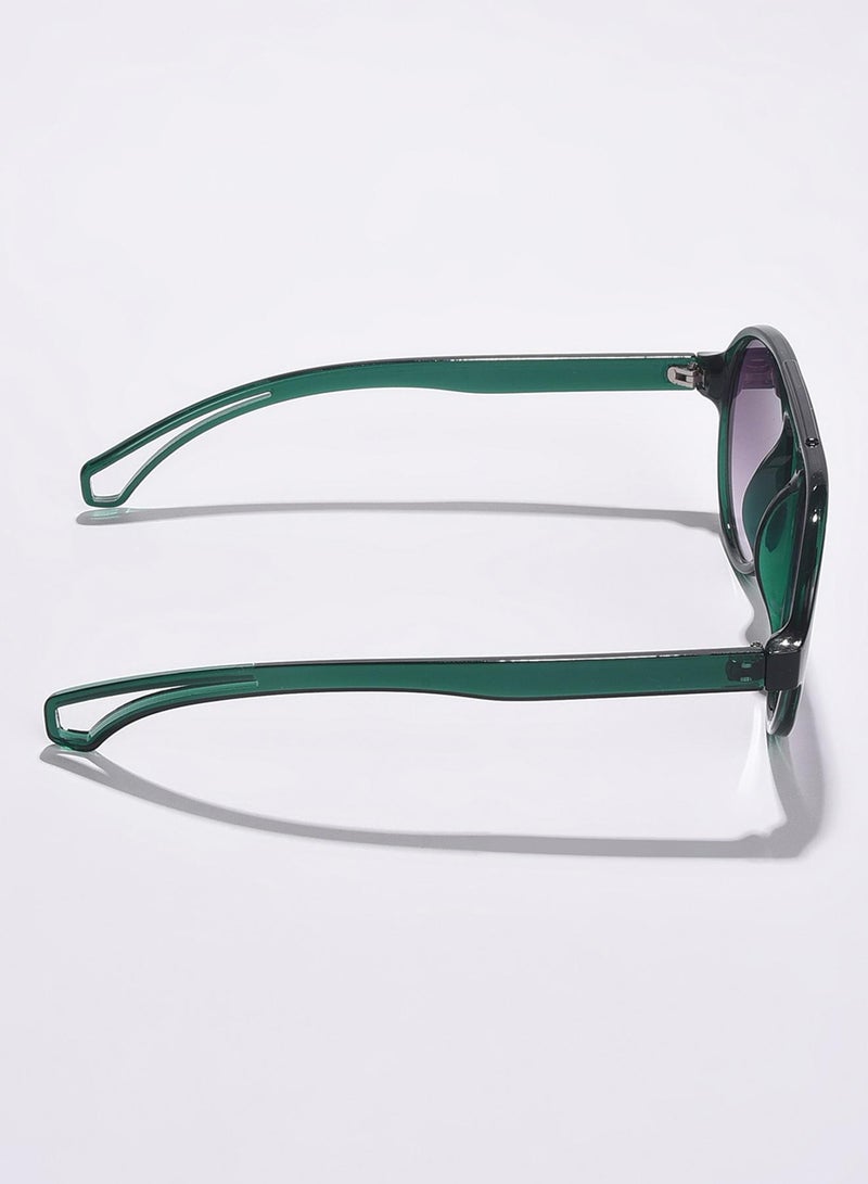 Haute Sauce Black Lens Black Wayfarer Sunglasses - Image 5