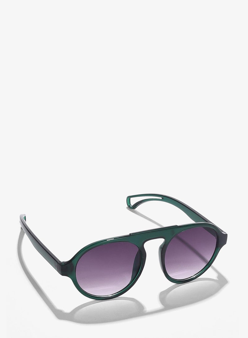 Haute Sauce Black Lens Black Wayfarer Sunglasses - Image 1