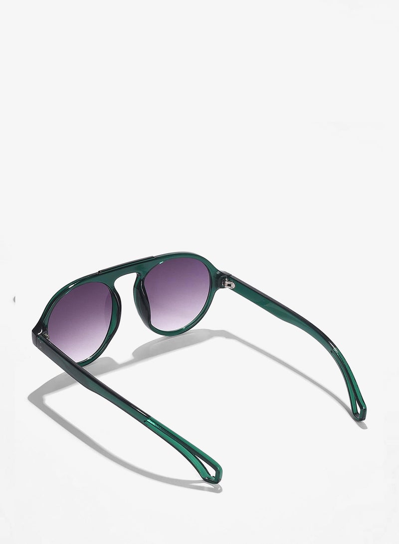 Haute Sauce Black Lens Black Wayfarer Sunglasses - Image 4