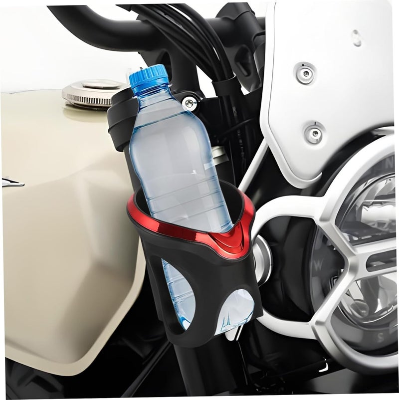 Elegant upgraded practical design 2pcs Motorcycle Drink Holder Water Cup Holder for Scooter Beverage Anti-Vibration Design All consumer tier purchase options - Image 3