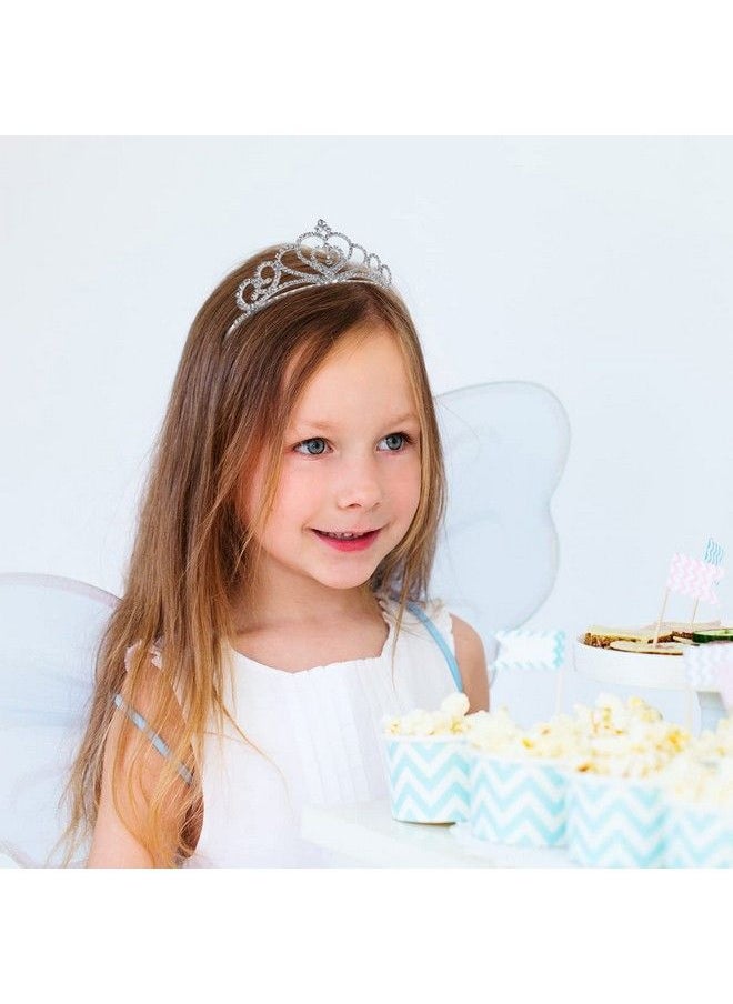 Lovely Shop - Lovelyshop Rhinestone Crystal Tiarawedding Bridal Prom Birthday Pegeant Prinecess Crown (Heart）1 Pack - Image 1