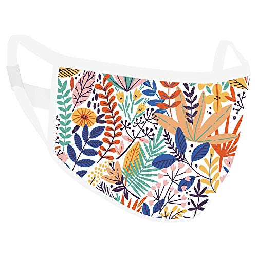 CASE-MATE SafeMate x CaseMate Cloth Face Mask Washable Reusable Adult SM Cotton Includes Filter Ferns - Image 2