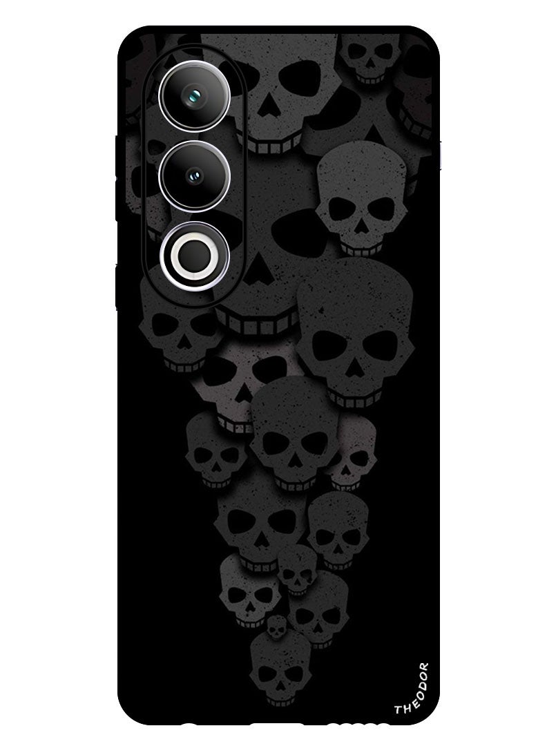 Theodor Protective Case Anti Scratch Shock Proof Bumper Cover For OnePlus Ace 3V Skulls Minimalism iPhone Wallpaper - Image 1