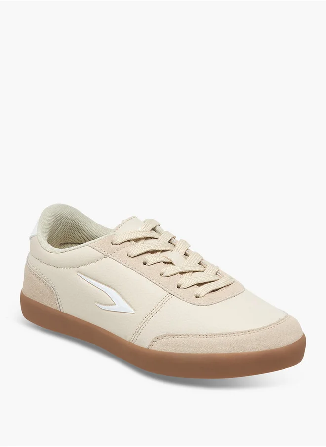 Dash Women's Logo Detail Sneakers with Lace-Up Closure