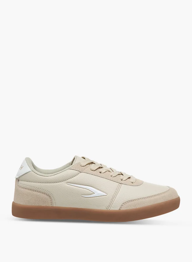 Dash Women's Logo Detail Sneakers with Lace-Up Closure