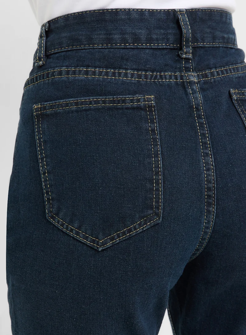 Ginger High Waist Wide Leg Jeans