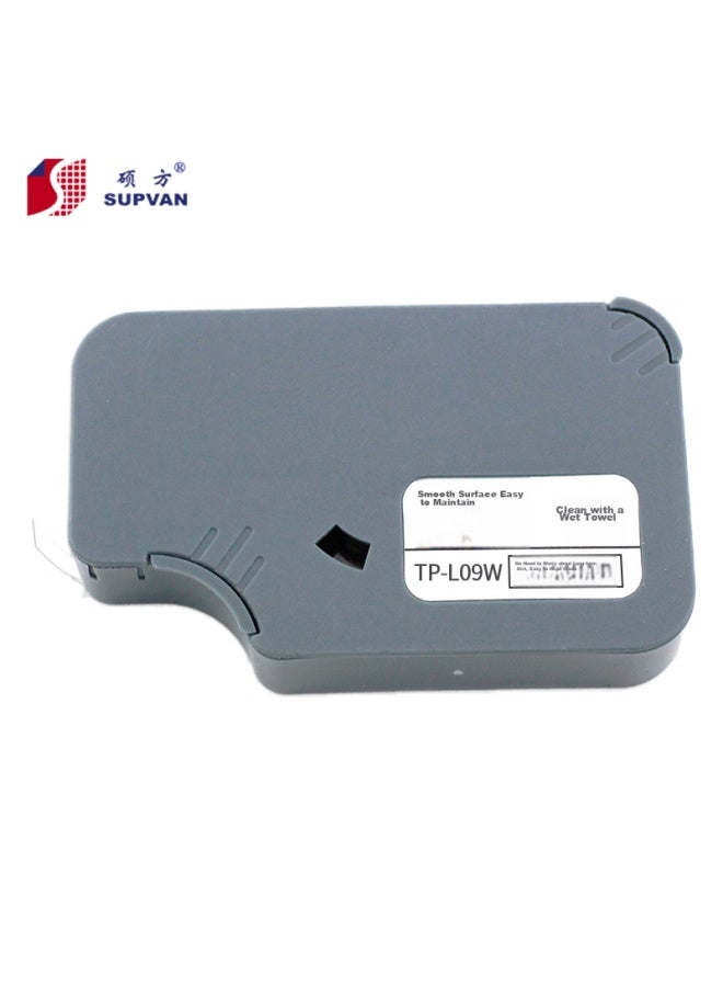Shuofang Line Numbering Machine Sticker, 9mm White Adhesive Tape, Tp60i Tp66i Numbering Machine, Coding Machine, Typewriter Ribbon, Sticker Tp-l09w - Image 2