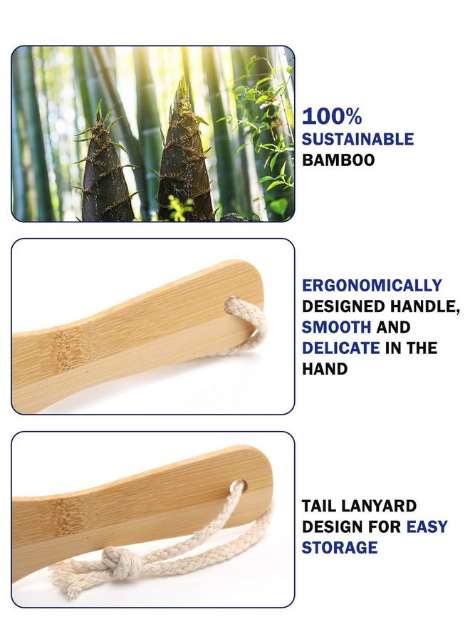 BEZOX Foot File Callus Remover With Bamboo Handle(1 Pcs) Doublesided Portable Foot Scrubber Professional Pedicure Heel Sander For Smooth And Beautiful Feet Dark  - Image 5
