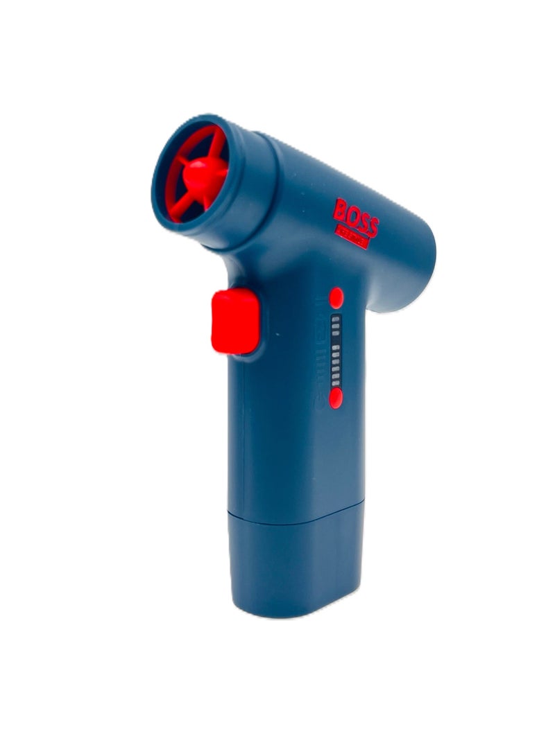 بوس_لايف_ستايل مكنسة كهربائية ومنفاخ هواء محمول للسيارة بـ 6 سرعات، مروحة توربو، منظف متعدد الوظائف قابل لإعادة الشحن، منفاخ غبار عالي الطاقة لتنظيف الكمبيوتر المحمول والكمبيوتر الشخصي - Image 4