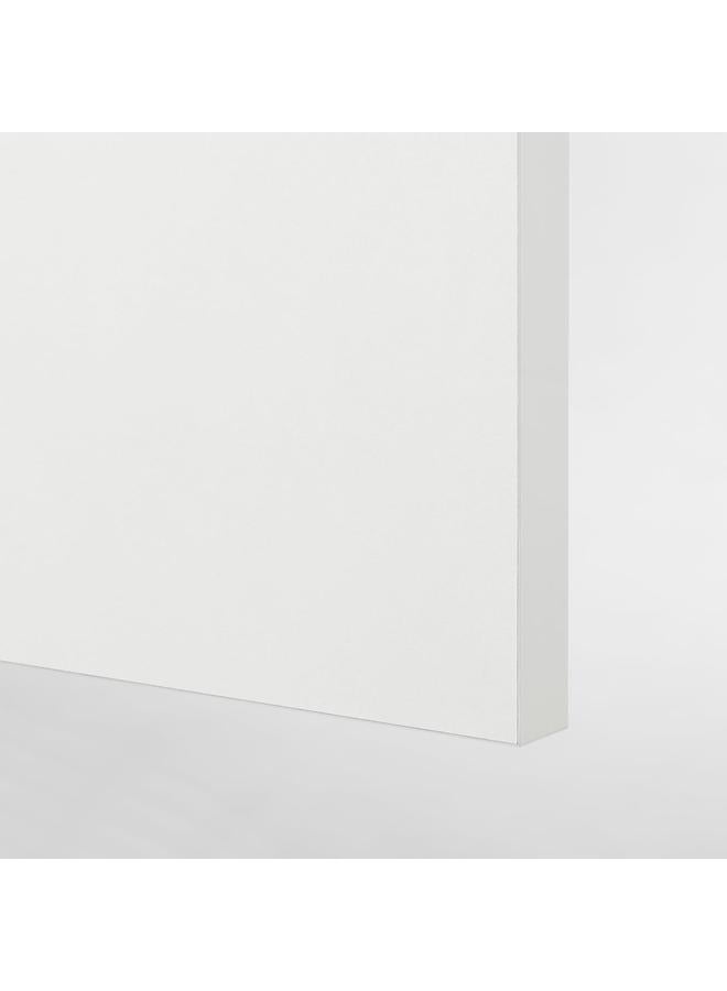 Zaboon Wall cabinet with door, white, 60x60 cm - Image 2