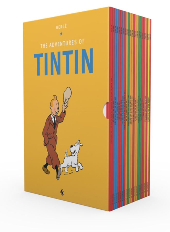 Tintin Paperback Boxed Set 23 titles 