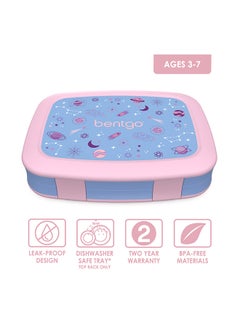 Bentgo Kids Prints Lunch Box - Lavender Galaxy  - Image 3