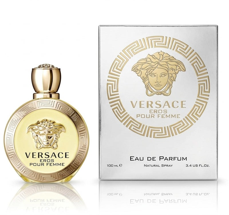 Versace Eros Pour Femme Eau de Parfum - Radiant & Sensual Floral Woody Fragrance - 100ml - Image 3