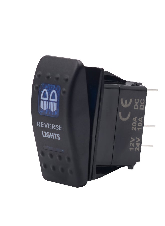 Loquat 5-Pin Universal Waterproof Reverse Light Power Switch - Image 2