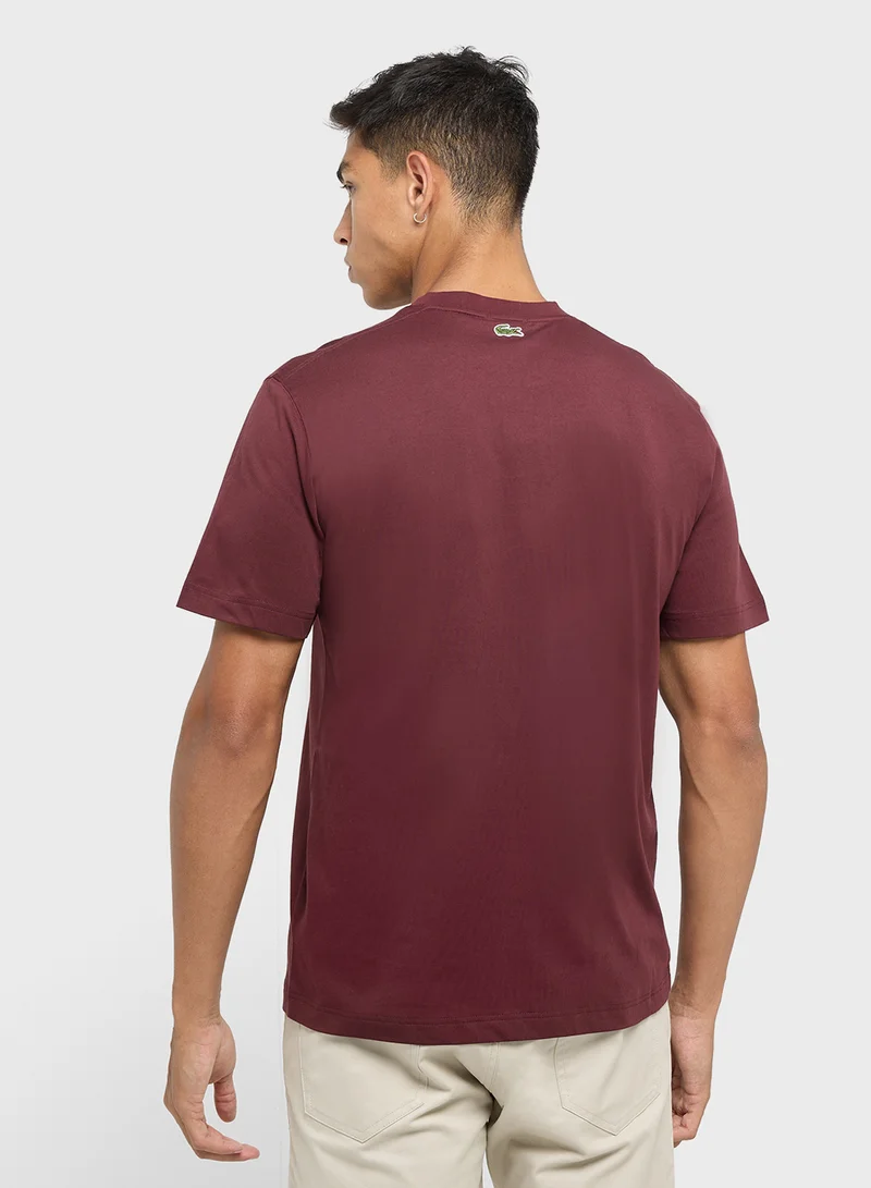 لاكوست Logo Graphic T-Shirt
