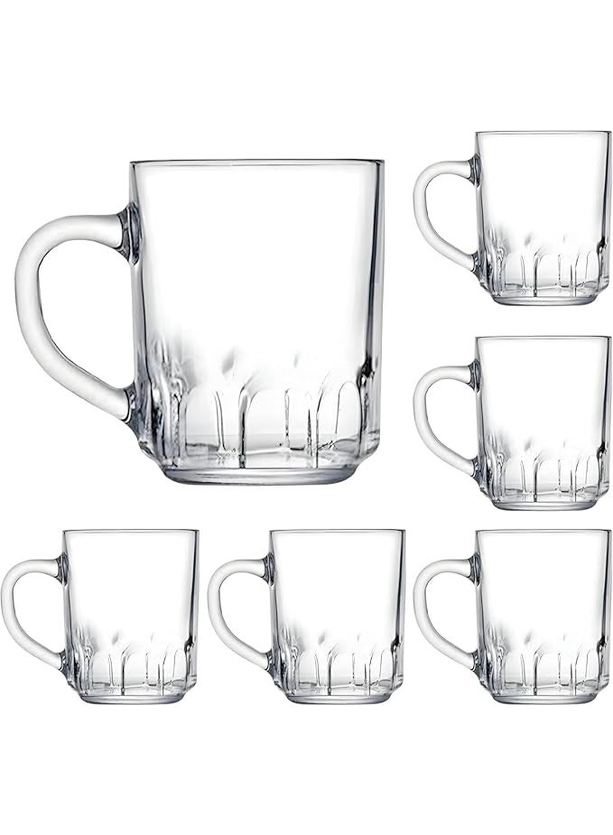 Luminarc Rock Mug Set, 6 pieces, 250ml capacity - Image 2